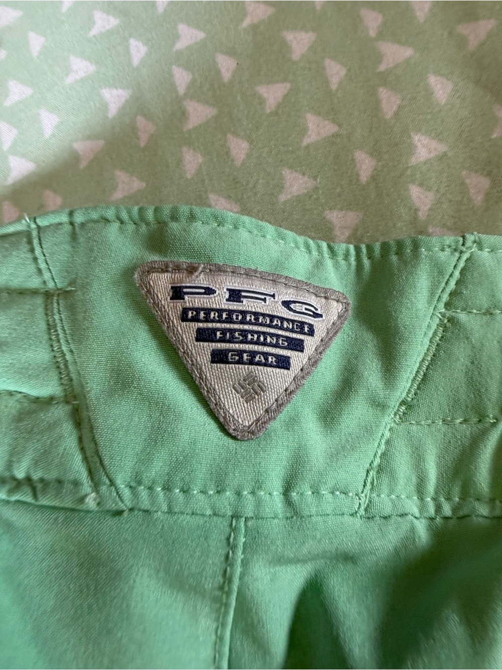 Women’s Mint Drawstring Athletic Shorts - Picture 2 of 4